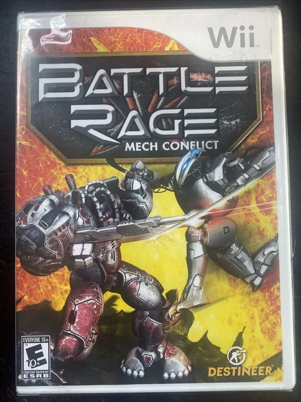 Battle Rage: Mech Conflict (Nintendo Wii, 2009) BRAND NEW Factory Sealed